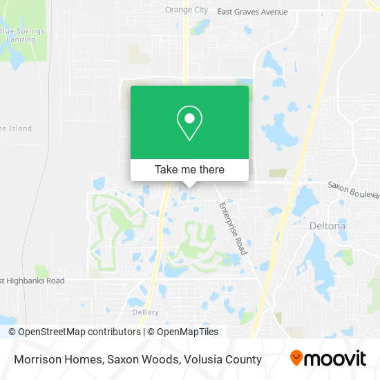 Morrison Homes, Saxon Woods map