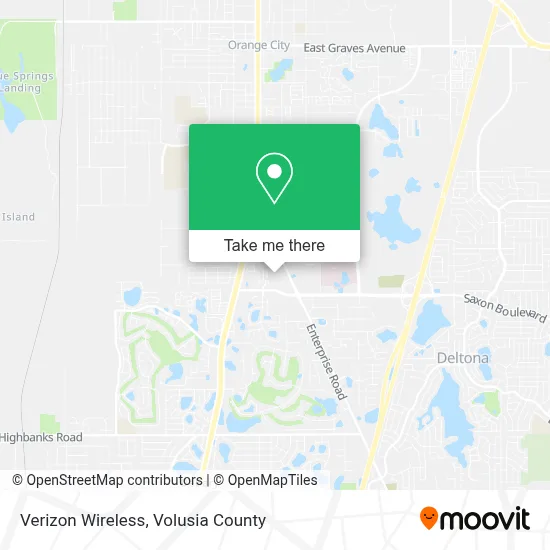 Verizon Wireless map