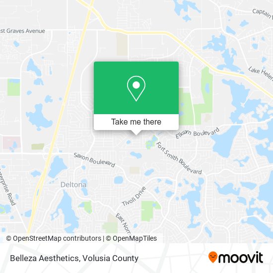 Belleza Aesthetics map