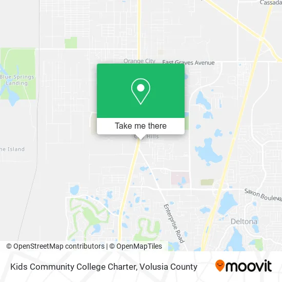 Kids Community College Charter map