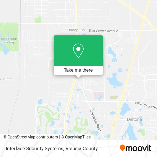 Interface Security Systems map