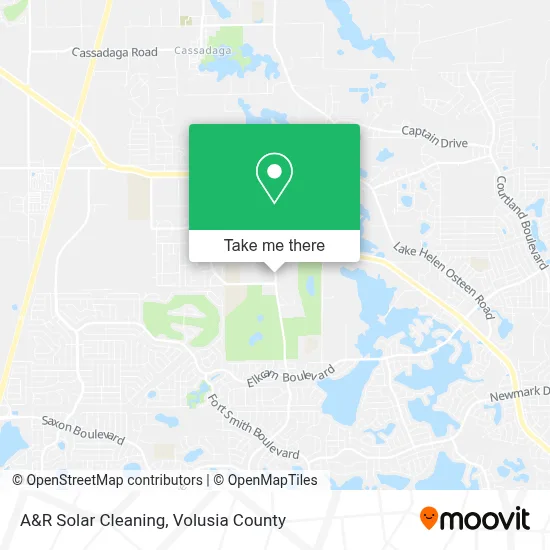 A&R Solar Cleaning map