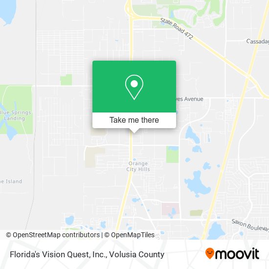 Mapa de Florida's Vision Quest, Inc.