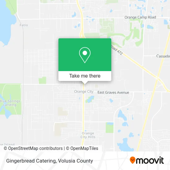 Gingerbread Catering map