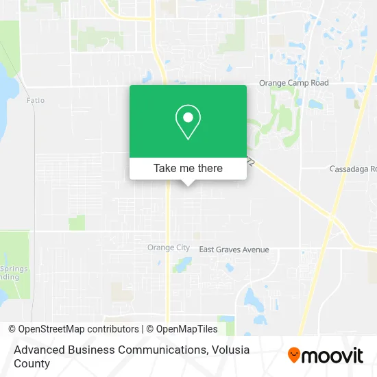 Advanced Business Communications map