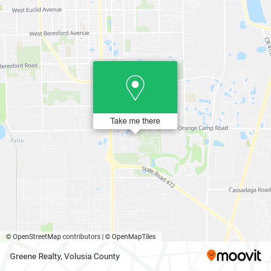 Mapa de Greene Realty