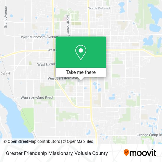 Mapa de Greater Friendship Missionary