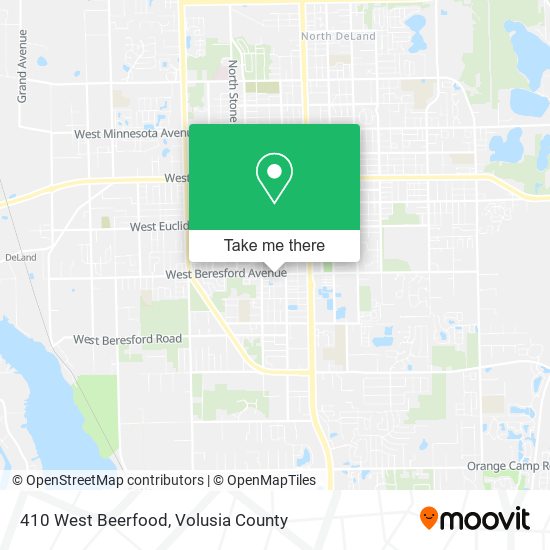 Mapa de 410 West Beerfood