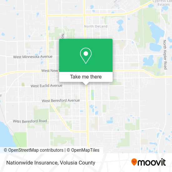 Nationwide Insurance map