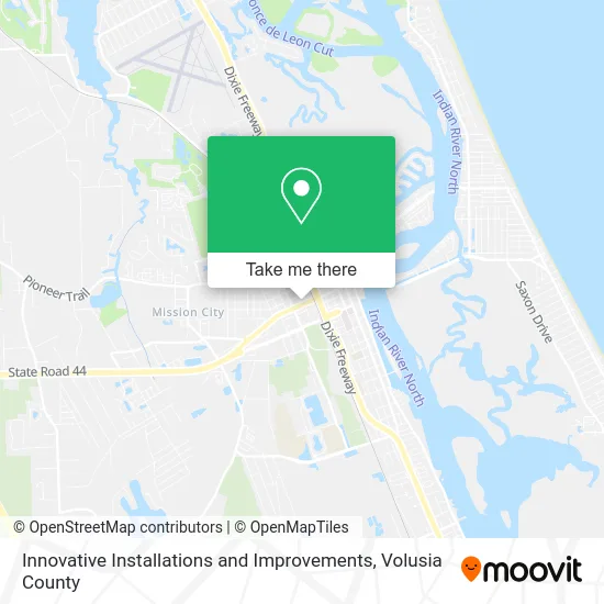 Innovative Installations and Improvements map