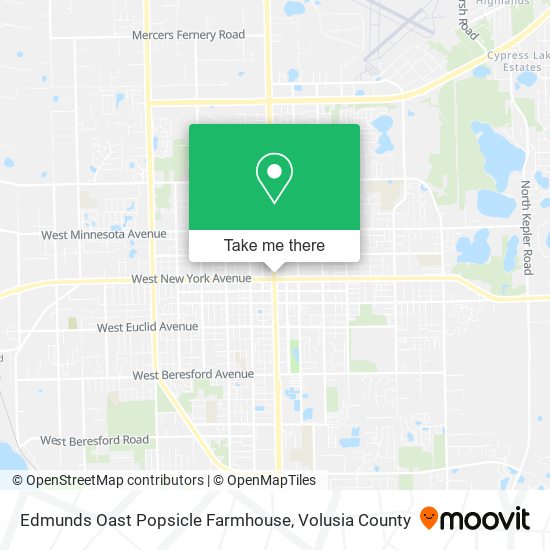 Edmunds Oast Popsicle Farmhouse map