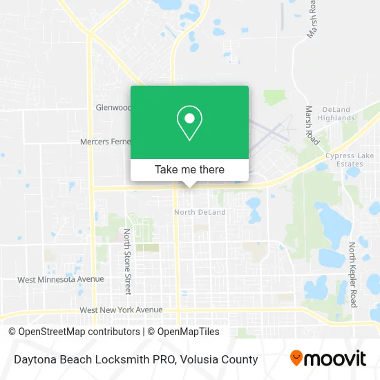 Daytona Beach Locksmith PRO map