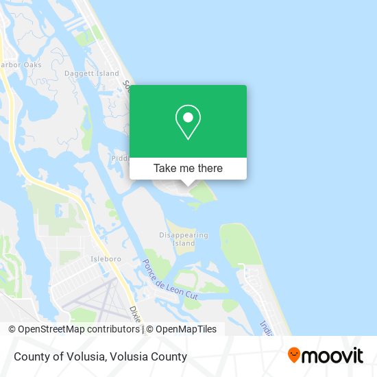County of Volusia map