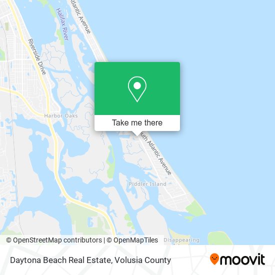 Daytona Beach Real Estate map