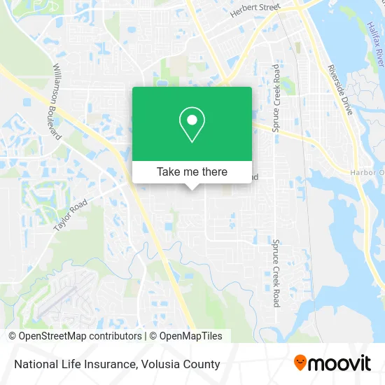 National Life Insurance map
