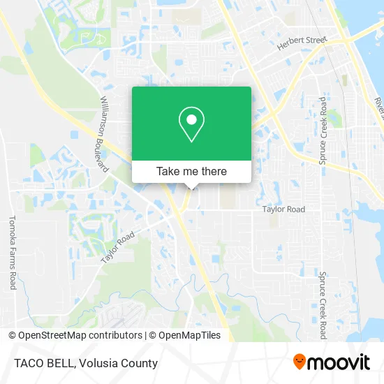 TACO BELL map