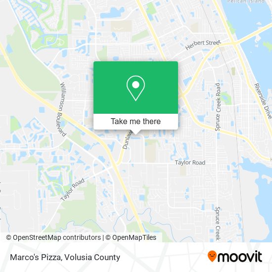 Mapa de Marco's Pizza