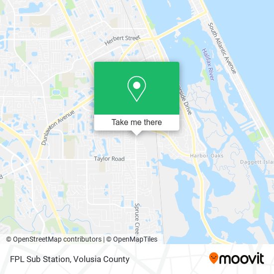 Mapa de FPL Sub Station