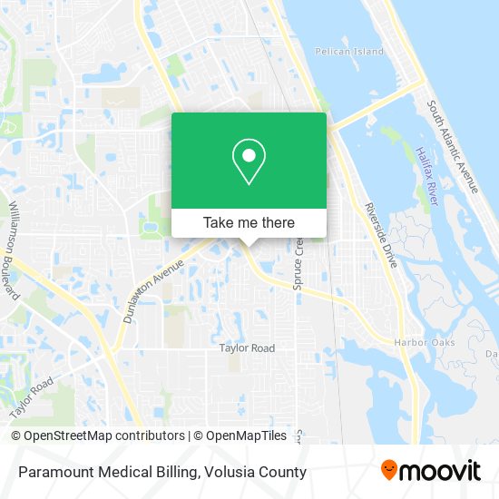 Mapa de Paramount Medical Billing