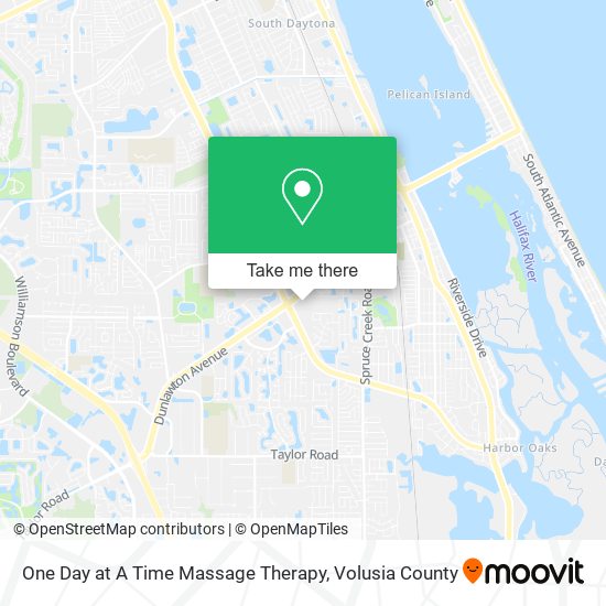 One Day at A Time Massage Therapy map