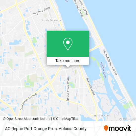 Mapa de AC Repair Port Orange Pros
