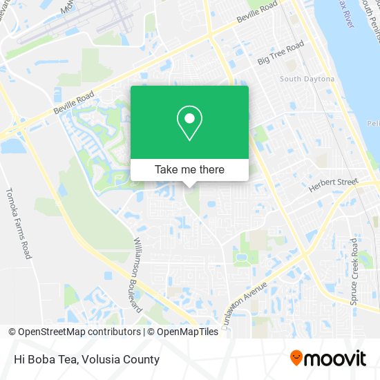 Hi Boba Tea map