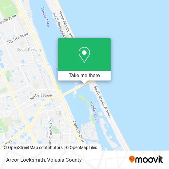 Arcor Locksmith map