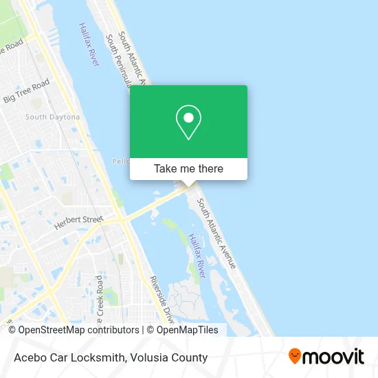 Acebo Car Locksmith map