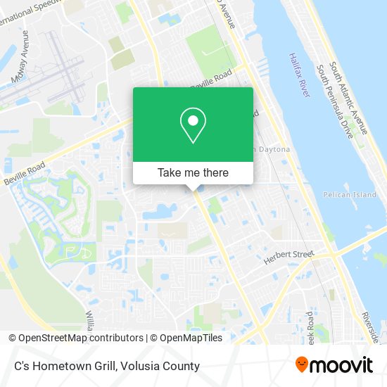 C's Hometown Grill map