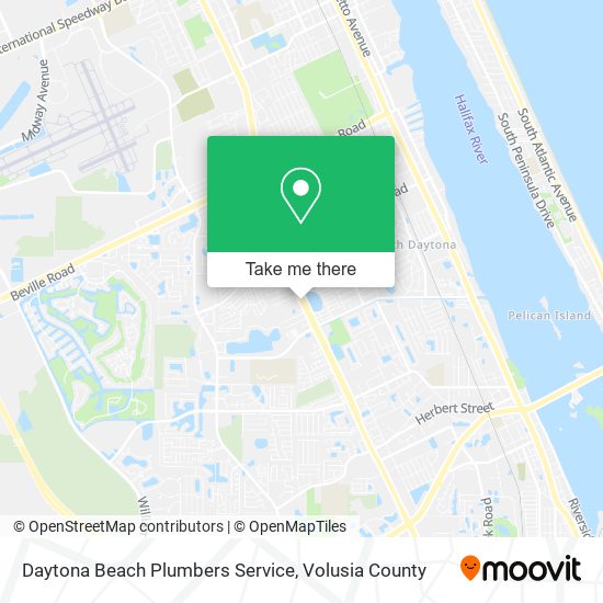 Mapa de Daytona Beach Plumbers Service