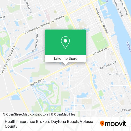 Mapa de Health Insurance Brokers Daytona Beach