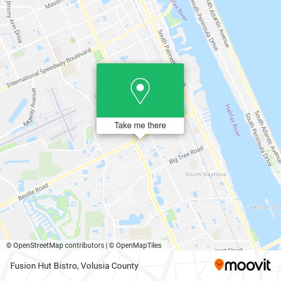 Mapa de Fusion Hut Bistro