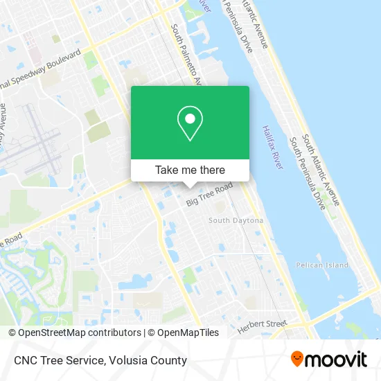 CNC Tree Service map