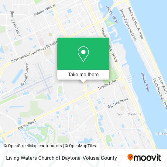 Mapa de Living Waters Church of Daytona