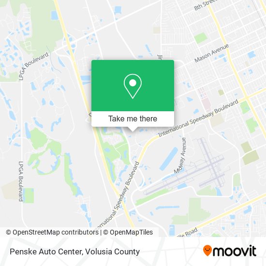 Penske Auto Center map