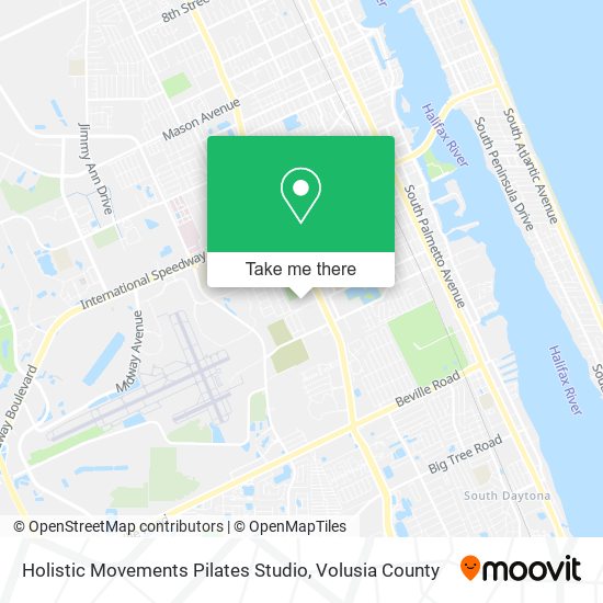 Mapa de Holistic Movements Pilates Studio