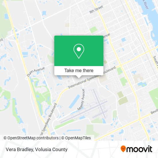 Vera Bradley map