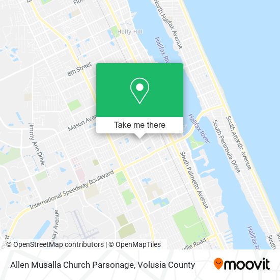 Mapa de Allen Musalla Church Parsonage