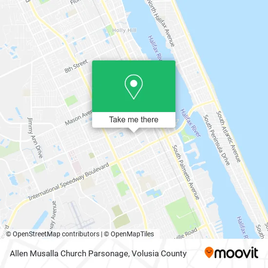 Allen Musalla Church Parsonage map