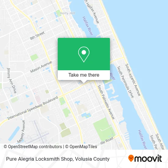 Pure Alegria Locksmith Shop map