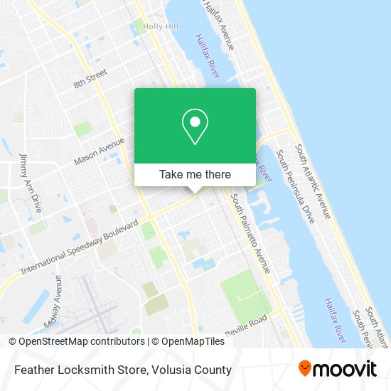 Mapa de Feather Locksmith Store