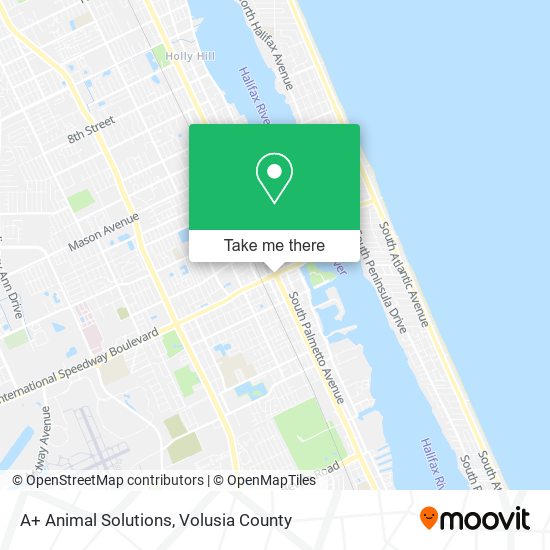 Mapa de A+ Animal Solutions