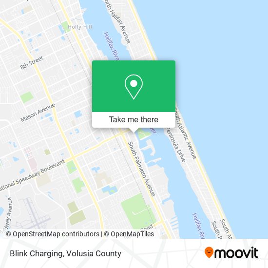 Blink Charging map