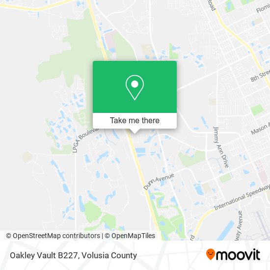 Oakley Vault B227 map