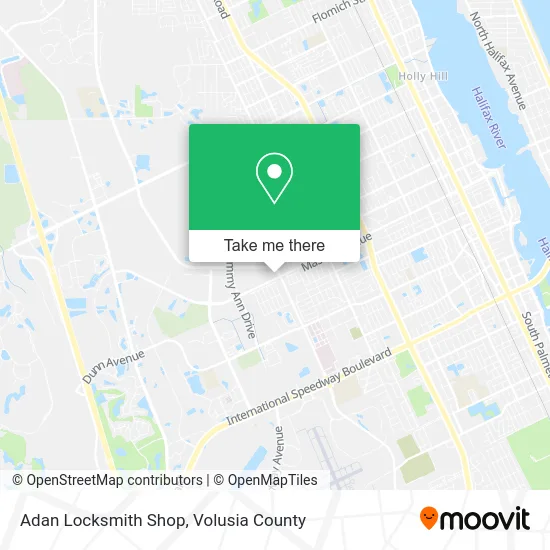 Adan Locksmith Shop map