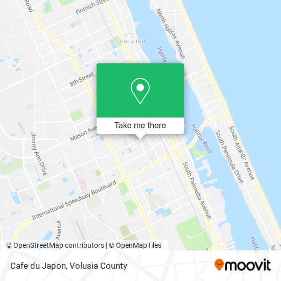 Cafe du Japon map
