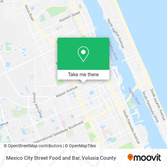 Mapa de Mexico City Street Food and Bar