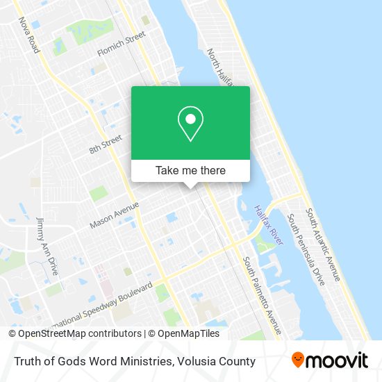 Mapa de Truth of Gods Word Ministries