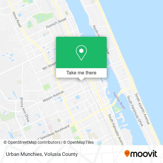 Mapa de Urban Munchies