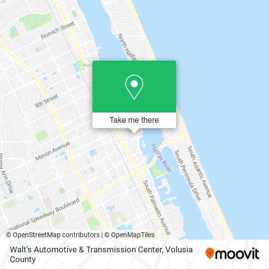 Walt's Automotive & Transmission Center map